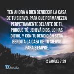 2 Samuel 7:29 – Invocando la bendición eterna de Dios en tu hogar