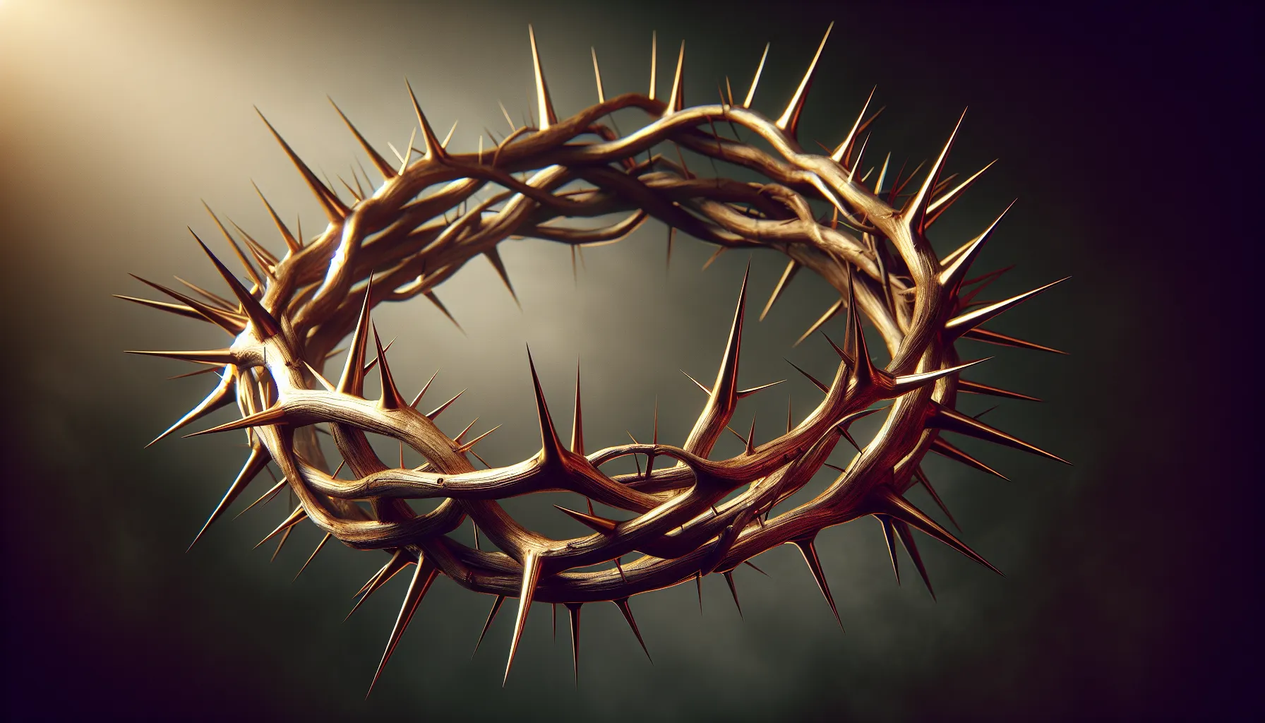 Imagen de una corona de espinas
