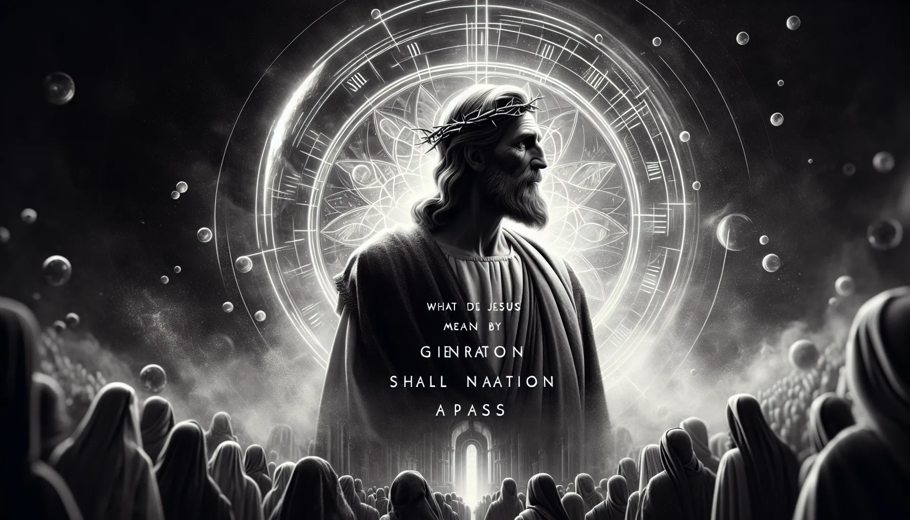 Imagen con el título del artículo 'Qué quiso decir Jesús con No pasará esta generación'.