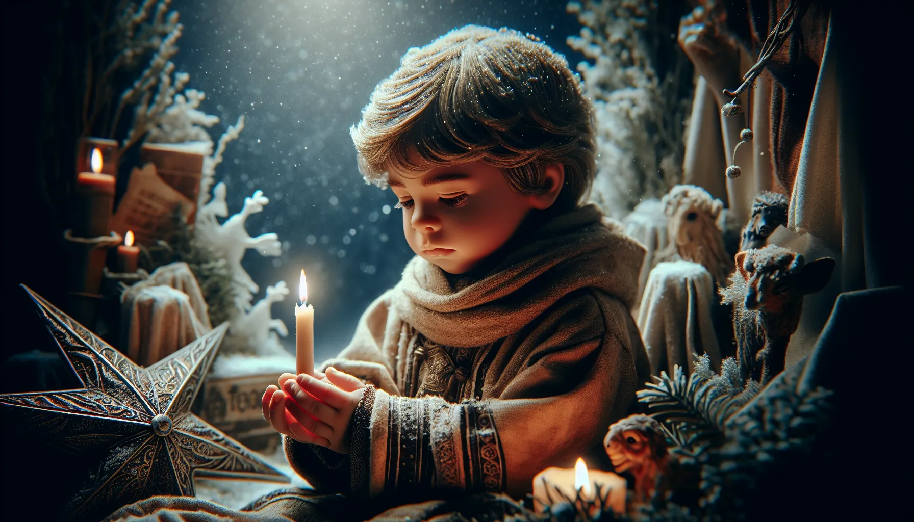 Jesús nació en un pesebre como muestra de humildad y para cumplir la profecía bíblica'.